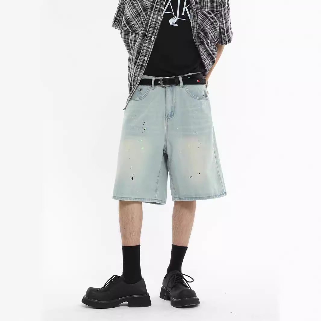 Denim High Street Denim Shorts Loose