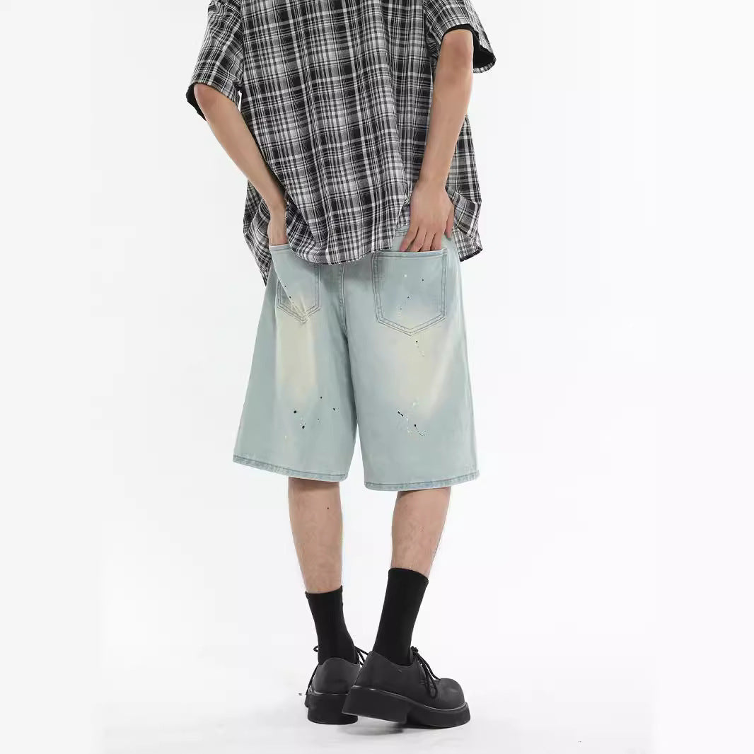 Denim High Street Denim Shorts Loose