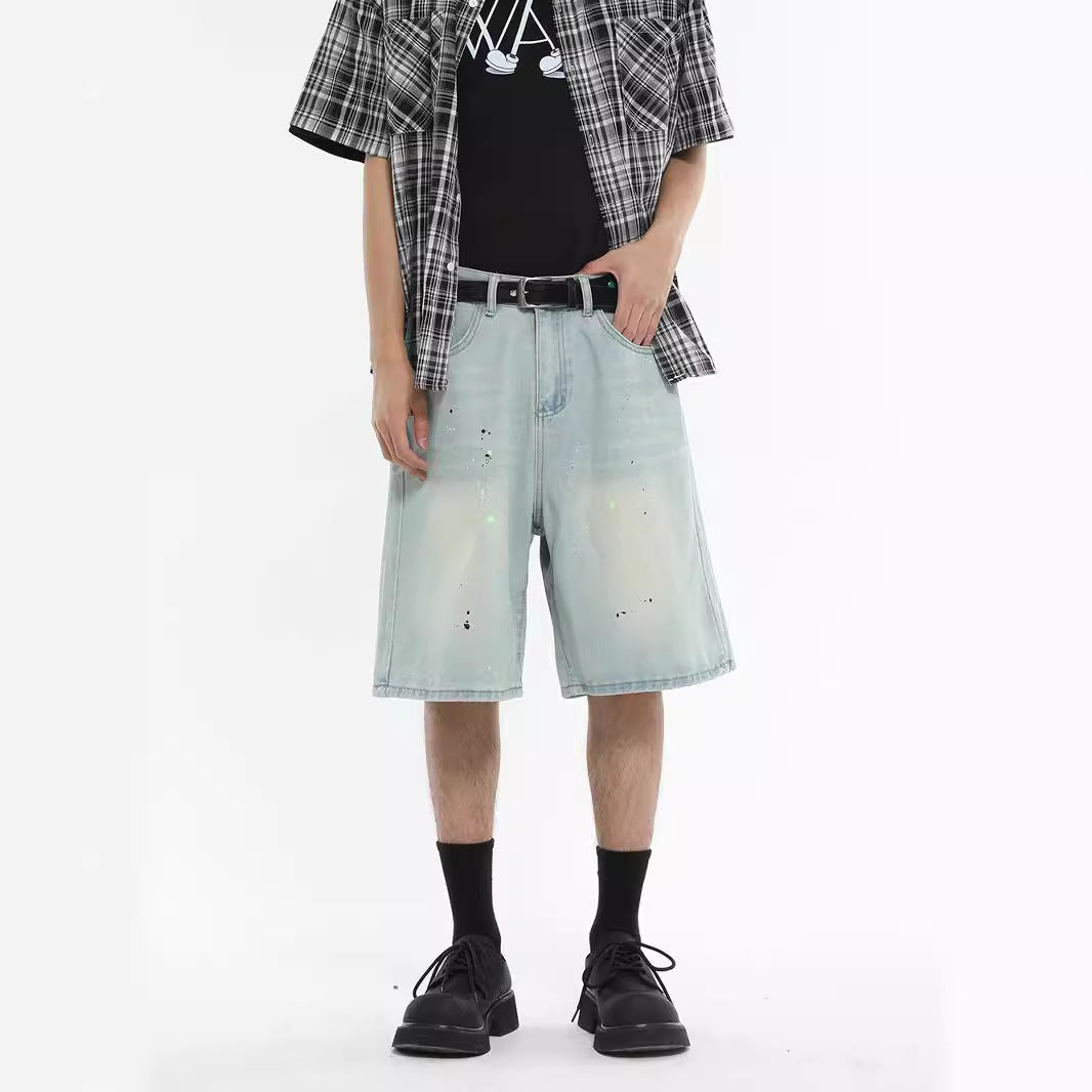 Denim High Street Denim Shorts Loose