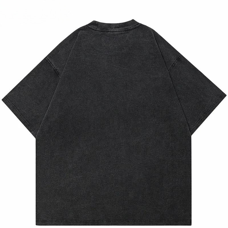 Washed Old Loose T-shirt