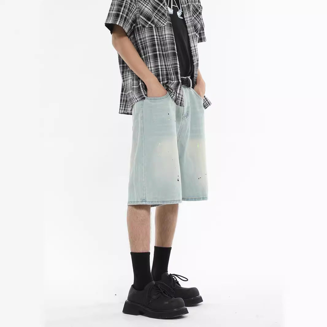 Denim High Street Denim Shorts Loose