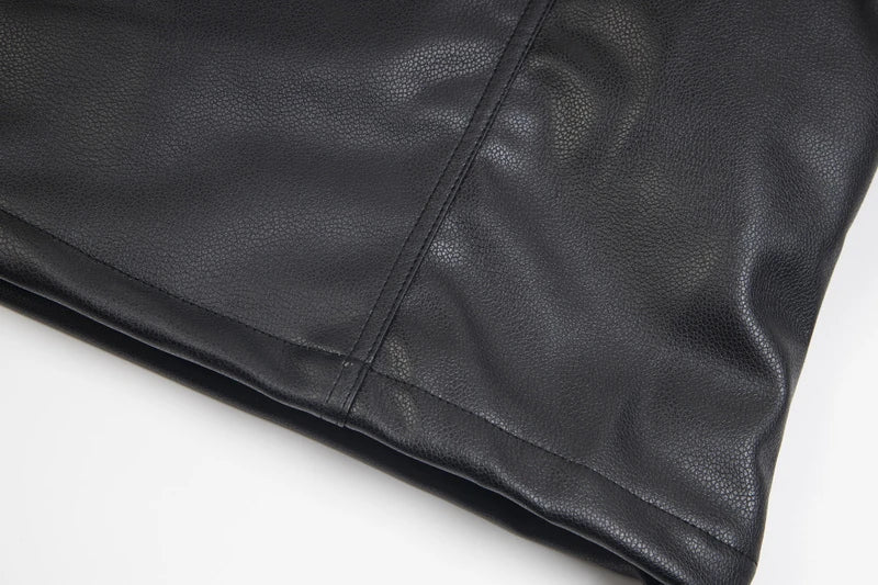 Heavyweight Ins Cotton Leather Jacket n