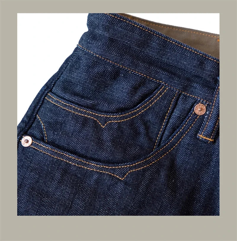 Red Tornado HBT Selvedge Denim Jeans