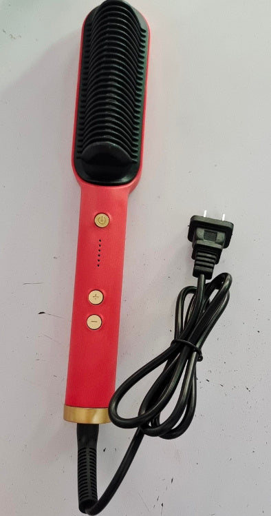 New 2 In 1 Hair Straightener Hot Comb 