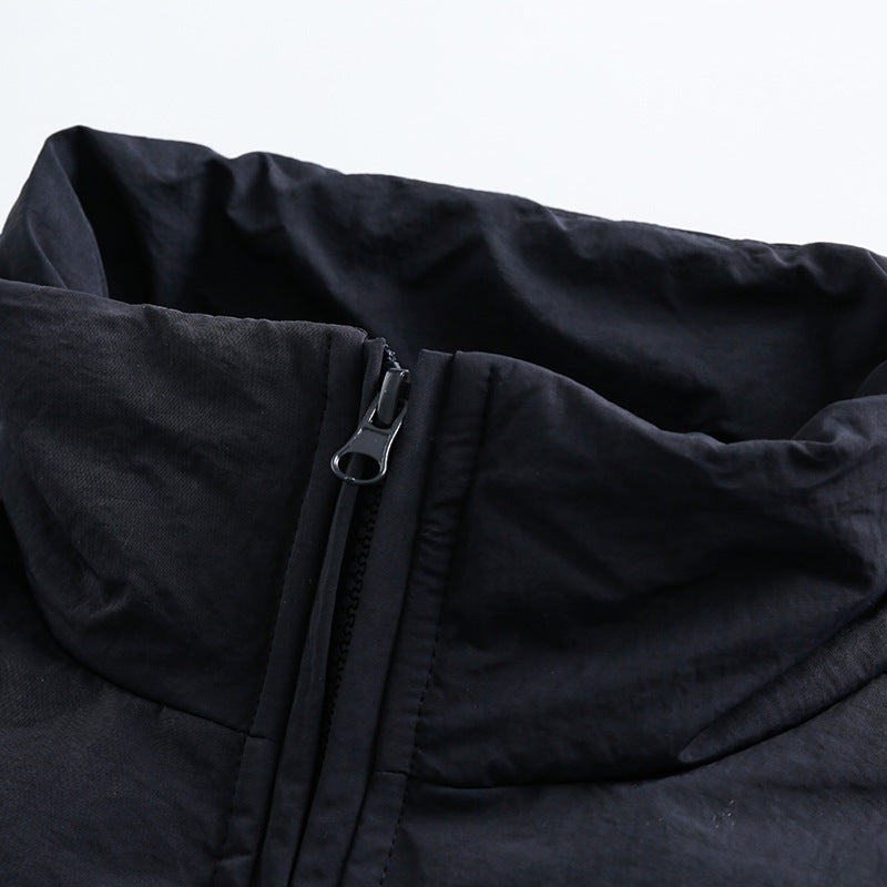 Embroidered Cotton-padded Jacket