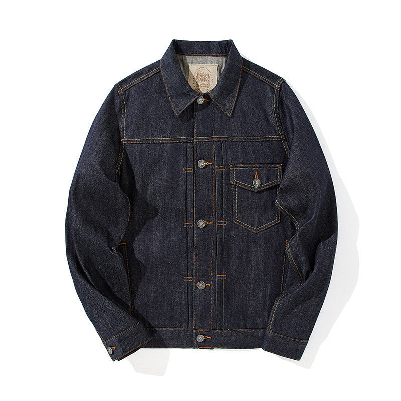 Japanese Retro Overalls Denim Jacket 