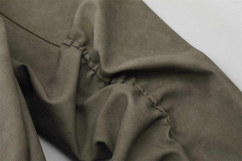 Leather Coat