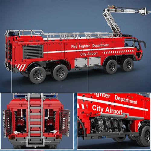 Airport Firetruck 6653pcs - hausofthreads