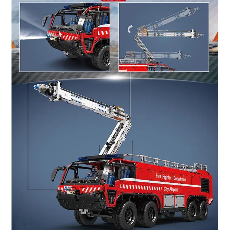 Airport Firetruck 6653pcs - hausofthreads