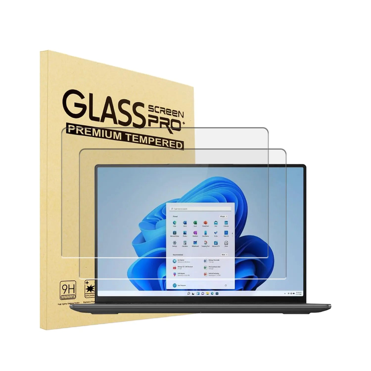 i-Tensodo 2 Pack 15.6 Inch Tempered Glass Screen Protector
