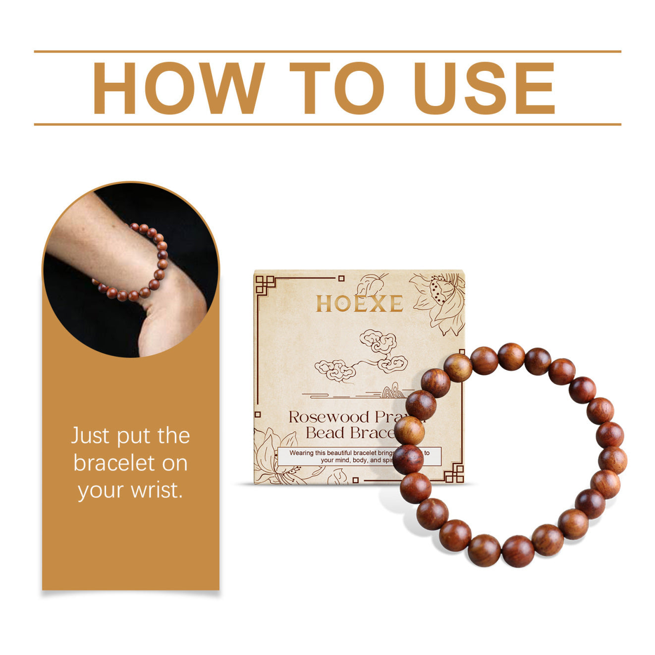 Hoexe Rosewood Bracelet