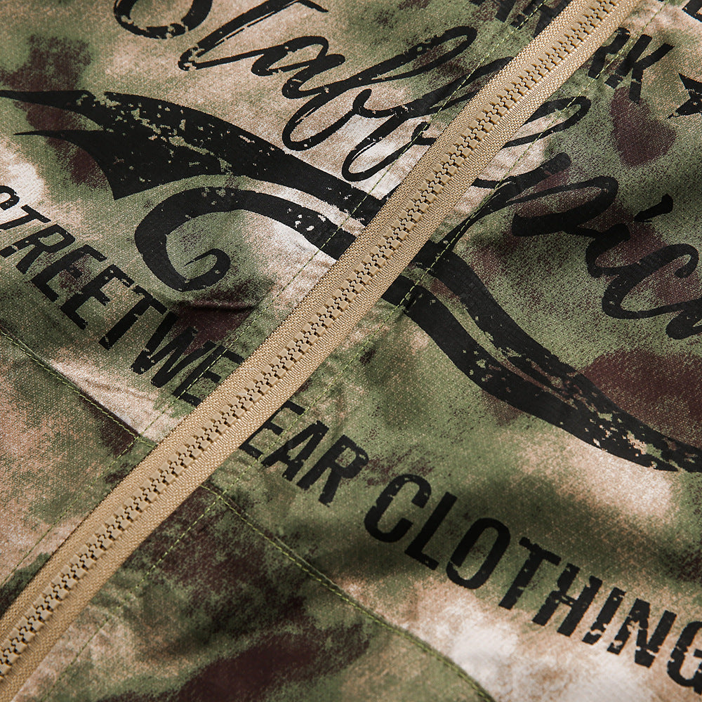 Hooded Camouflage For Men