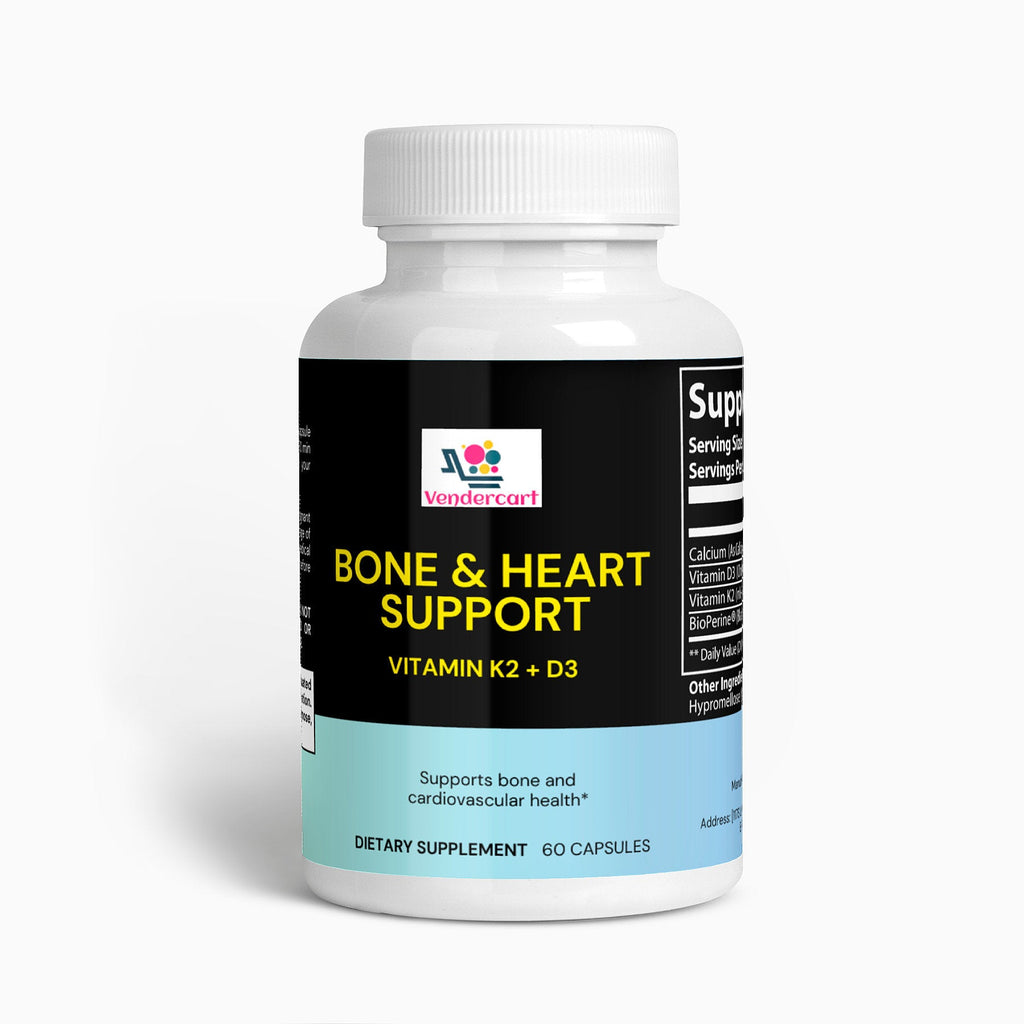 BONE AND HEART SUPPORT WITH VITAMIN K2 AND D3 - HausOfThreads®