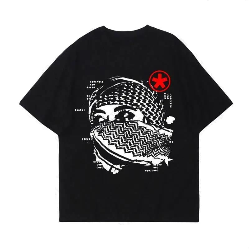 T-shirt - Print O Neck