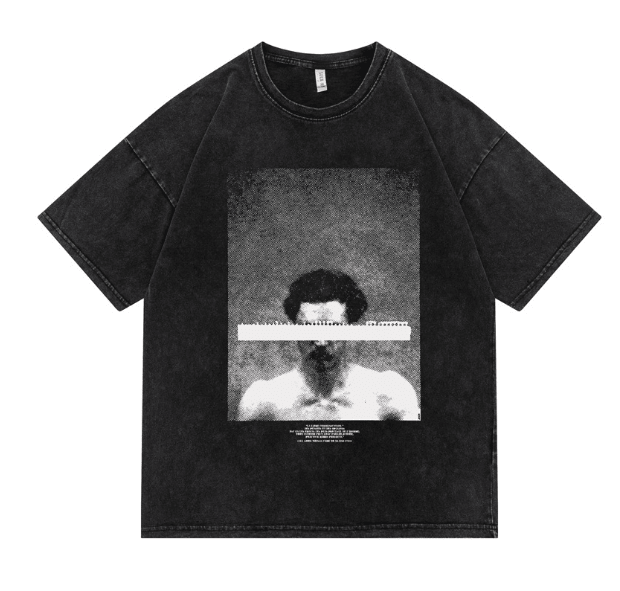 Censored Tee - Printed Short Sleeve Summer Shirt (One) - HTO