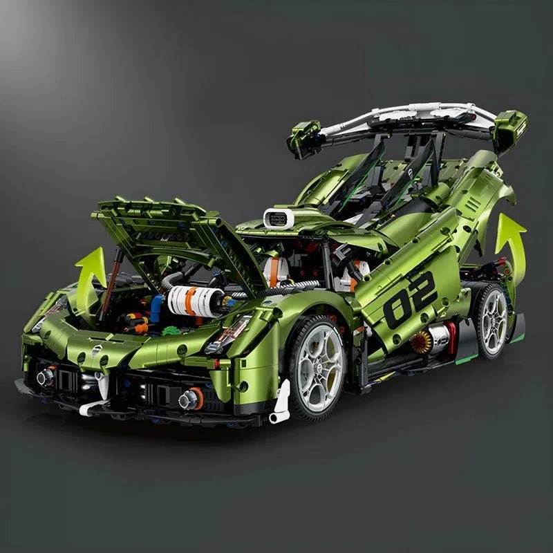 CHROME EDITION SWEDISH HYPERCAR 3840PCS - hausofthreads