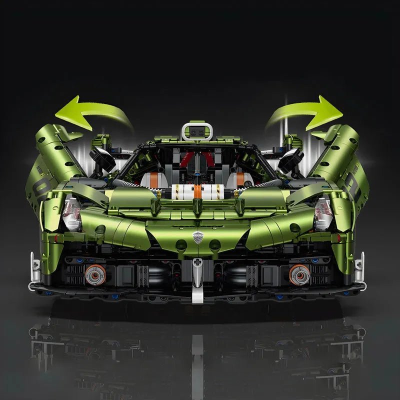 CHROME EDITION SWEDISH HYPERCAR 3840PCS - hausofthreads
