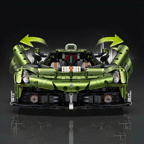 CHROME EDITION SWEDISH HYPERCAR 3840PCS - hausofthreads