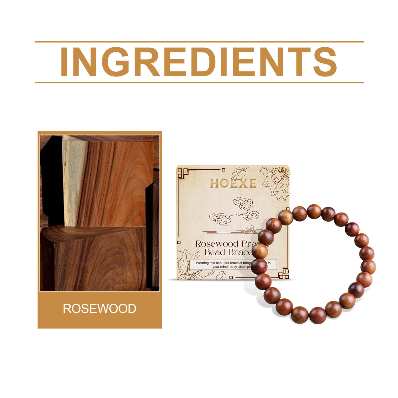 Hoexe Rosewood Bracelet
