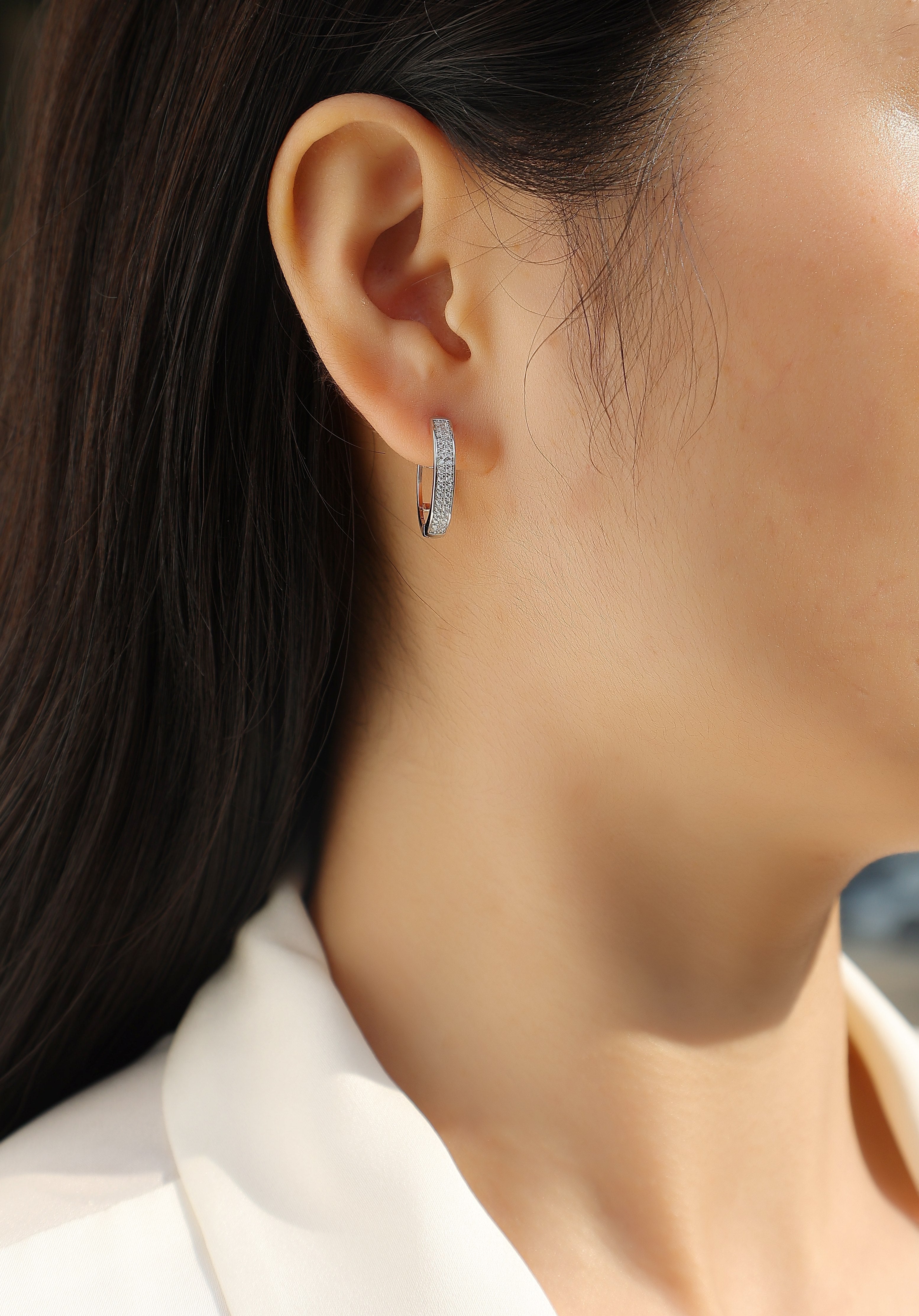 Firefly Light - Moissanite S925 Sterling Silver Earrings