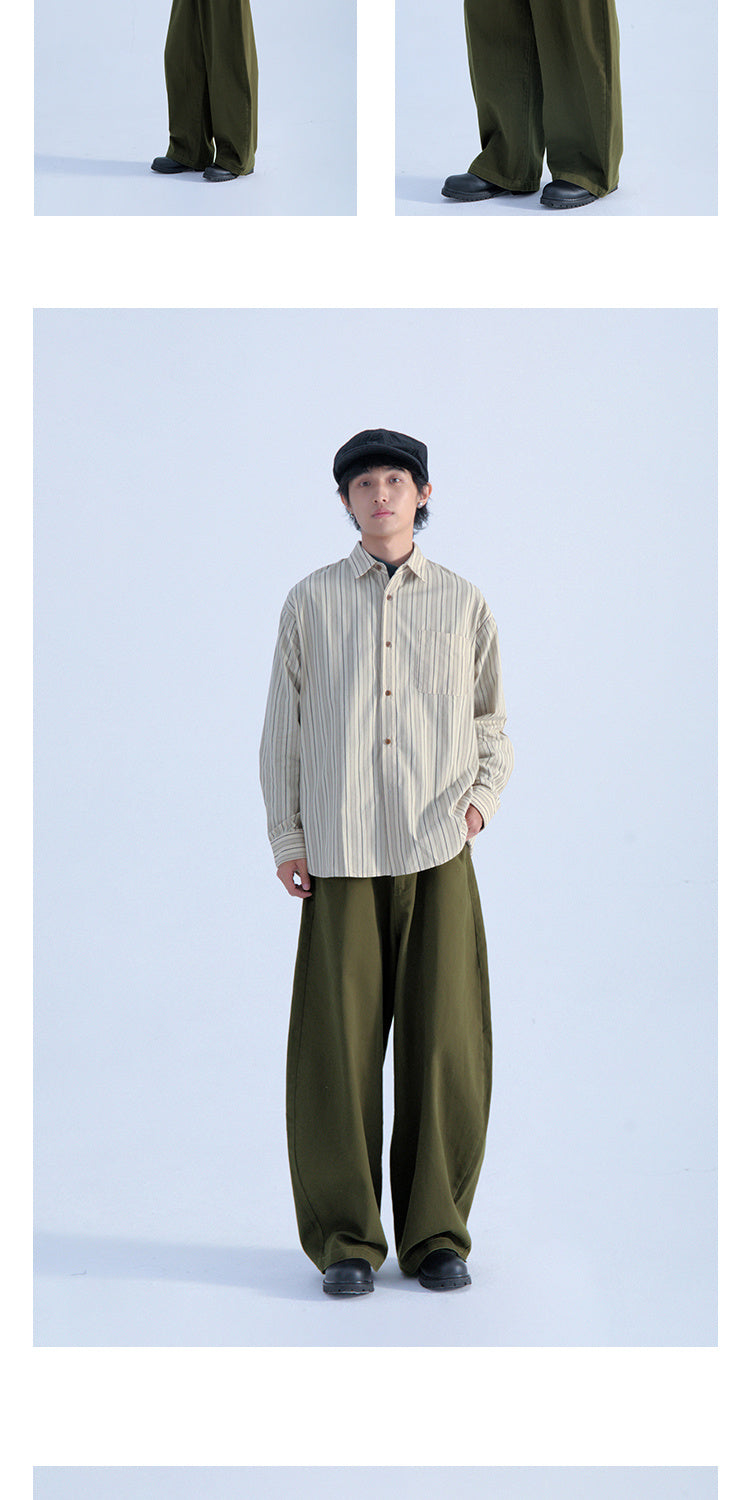 Men's Retro Minority Vintage Style Radish Overalls