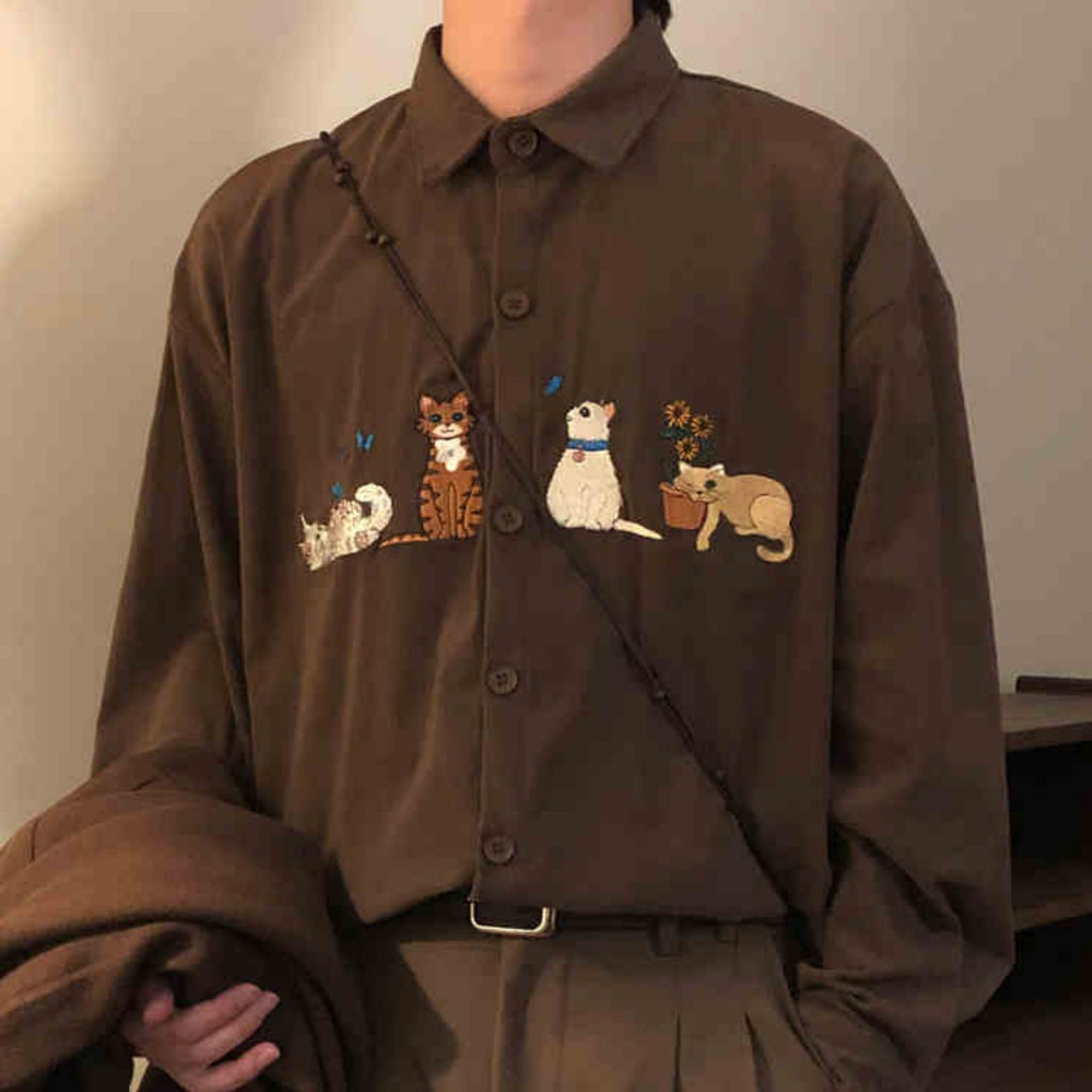 Long Sleeved Men's And Women's Shirts