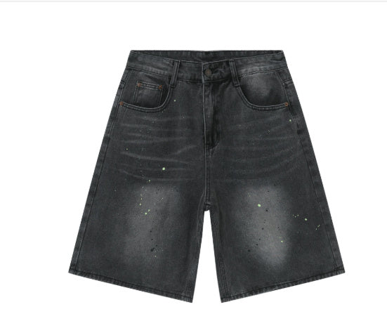 Denim High Street Denim Shorts Loose