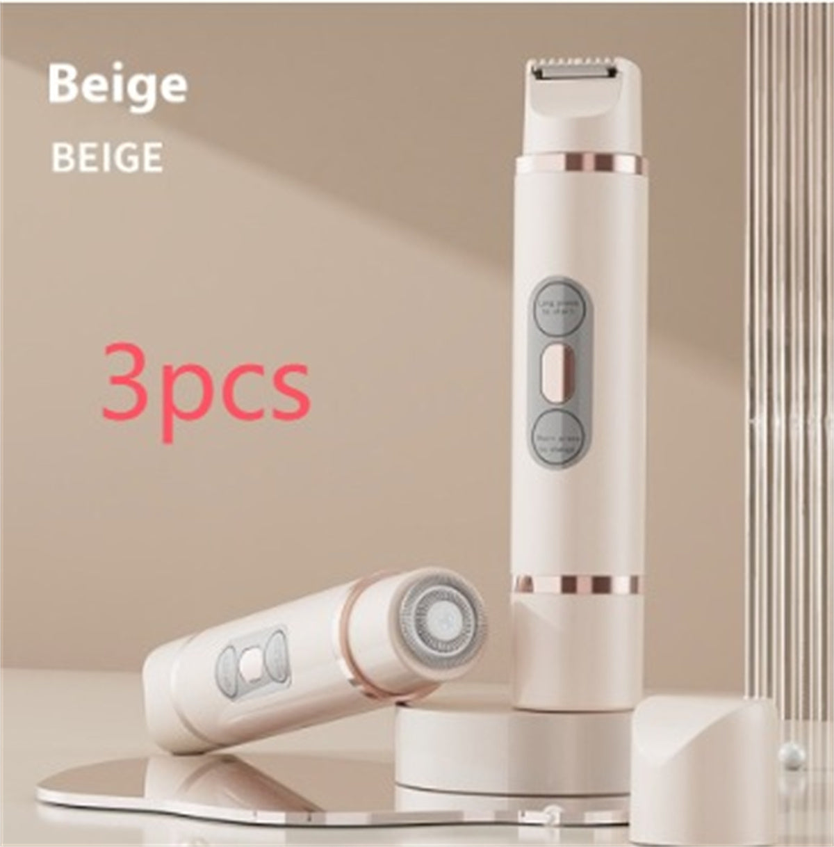 Dual-Head Electric Shaver