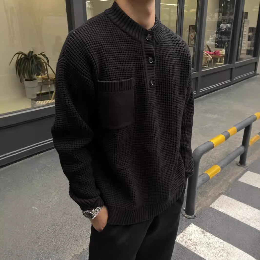 Round Neck  Sweater For Men