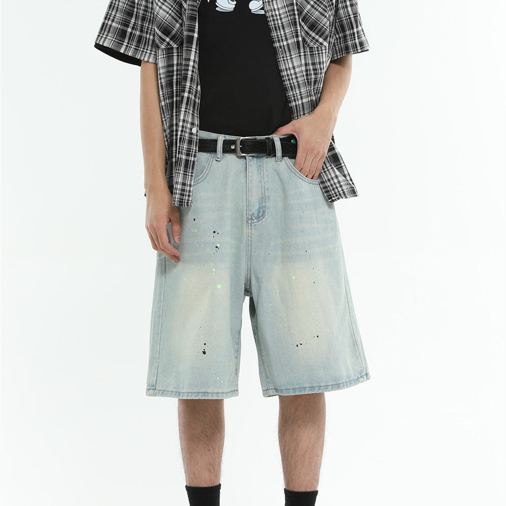 Denim High Street Denim Shorts Loose