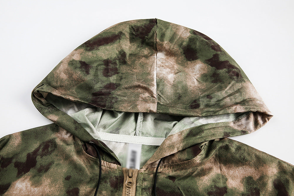 Hooded Camouflage For Men