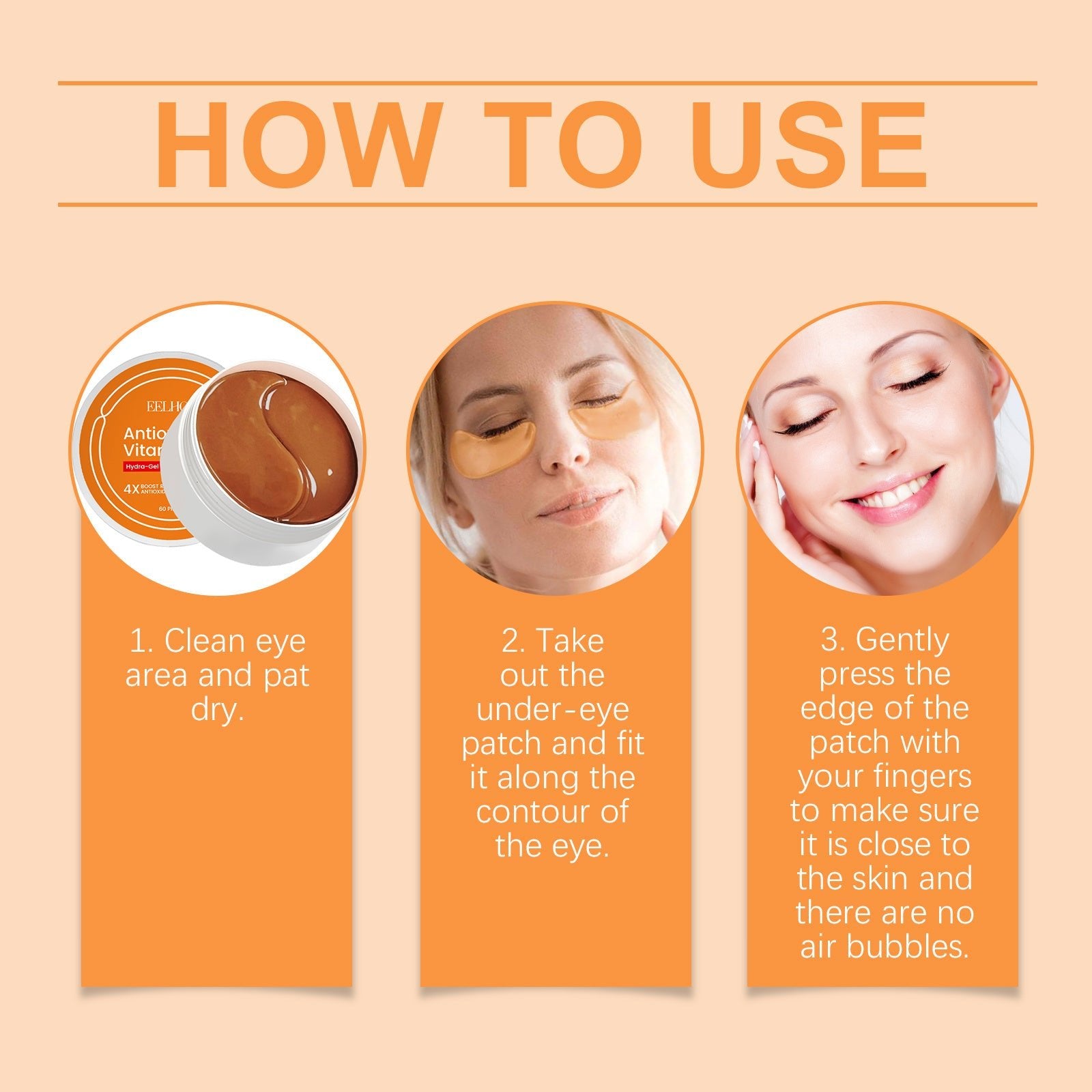 EELHOE Vitamin C Under Eye Patches - HausOfThreads®