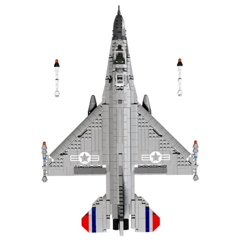 F16 Fighter Jet 1426pcs - hausofthreads
