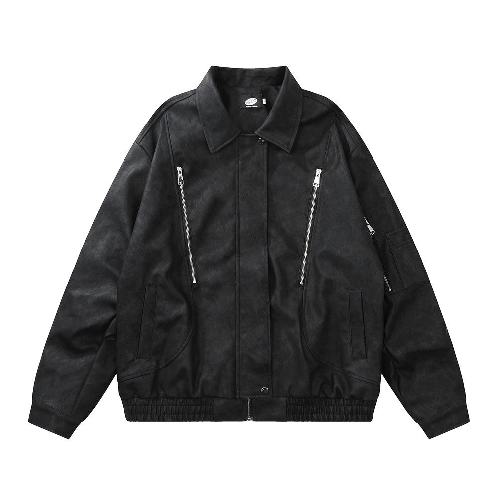 Leather Coat
