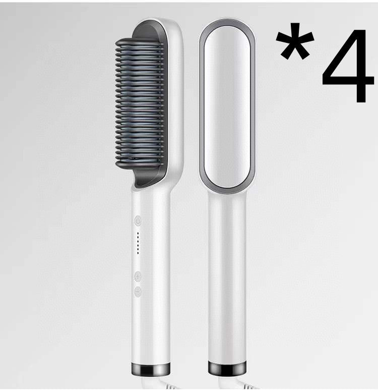 New 2 In 1 Hair Straightener Hot Comb 