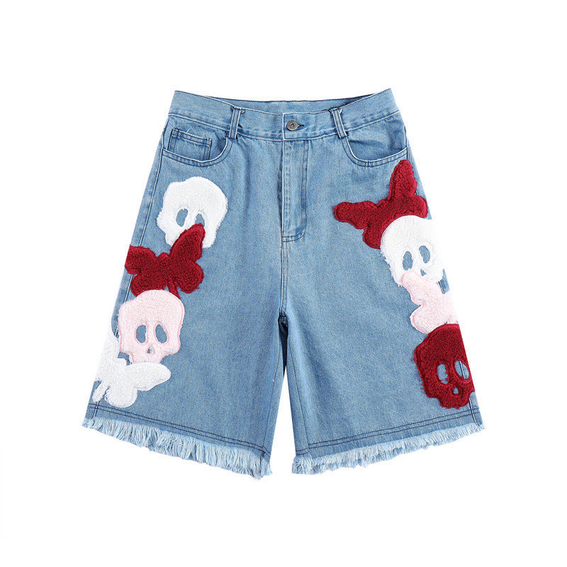 Men's  casual denim shorts