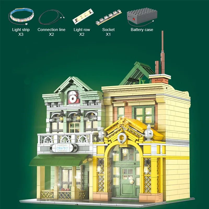French Restaurant 3095pcs - hausofthreads