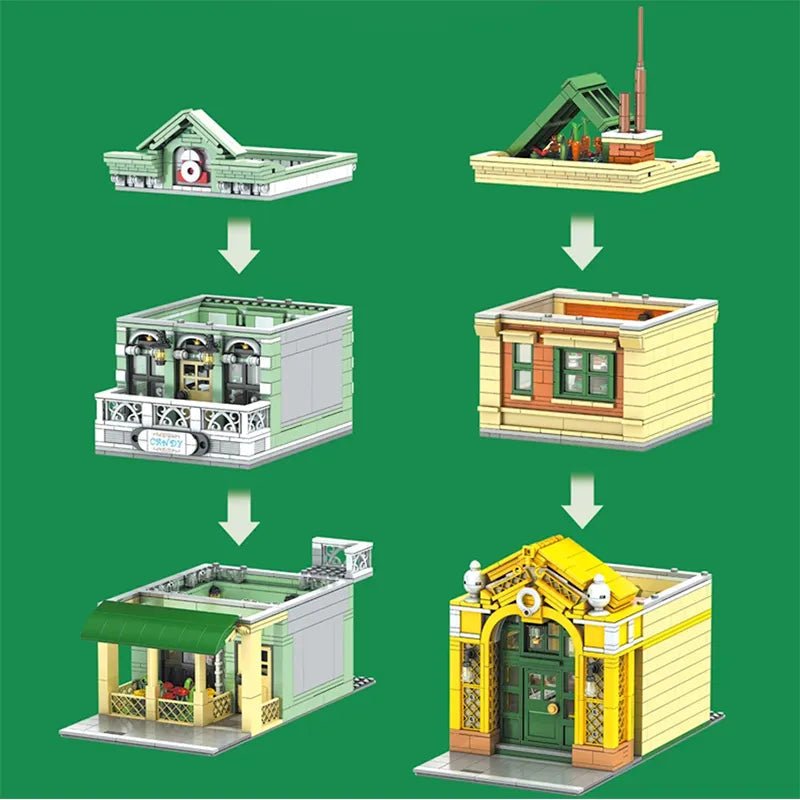 French Restaurant 3095pcs - hausofthreads