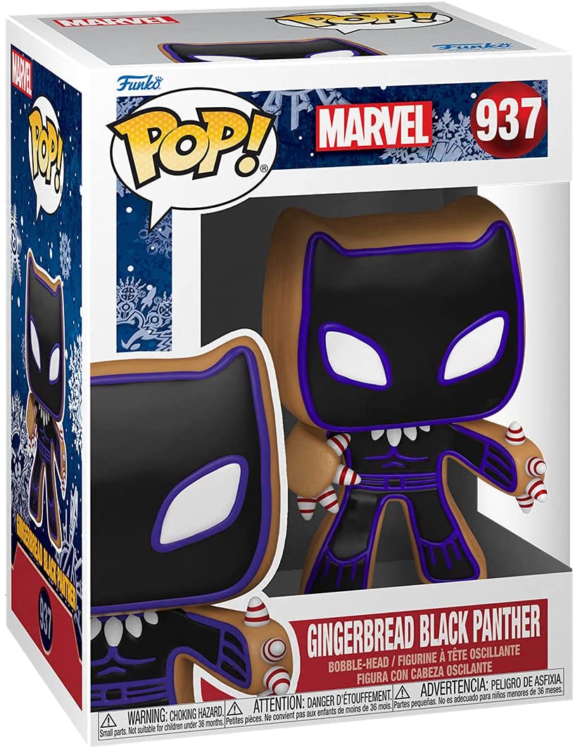 Funko Marvel: Marvel Holiday (Gingerbread Black Panther) - hausofthreads