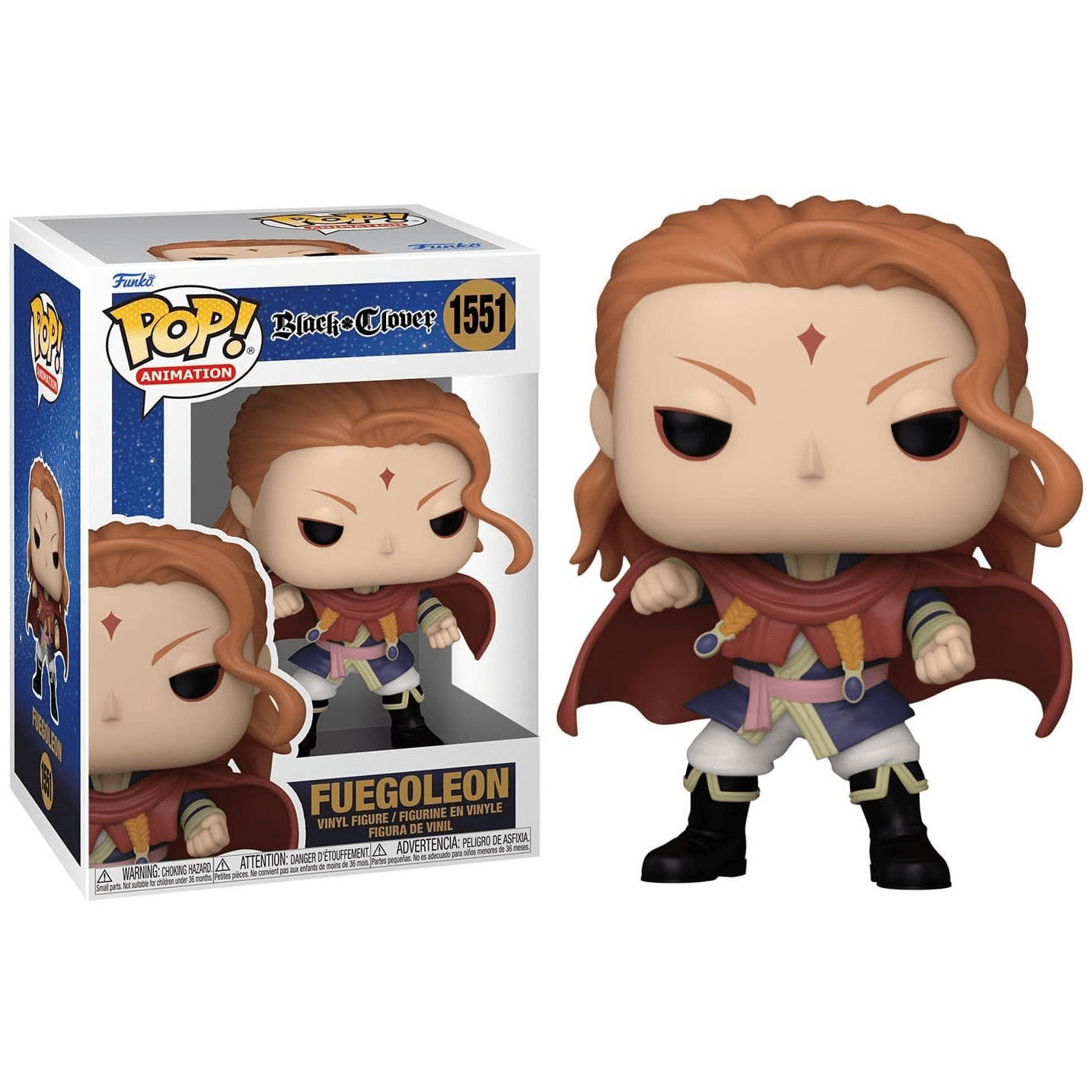 Funko POP Animation_ Black Clover - Fuegoleon (889698721165) - hausofthreads