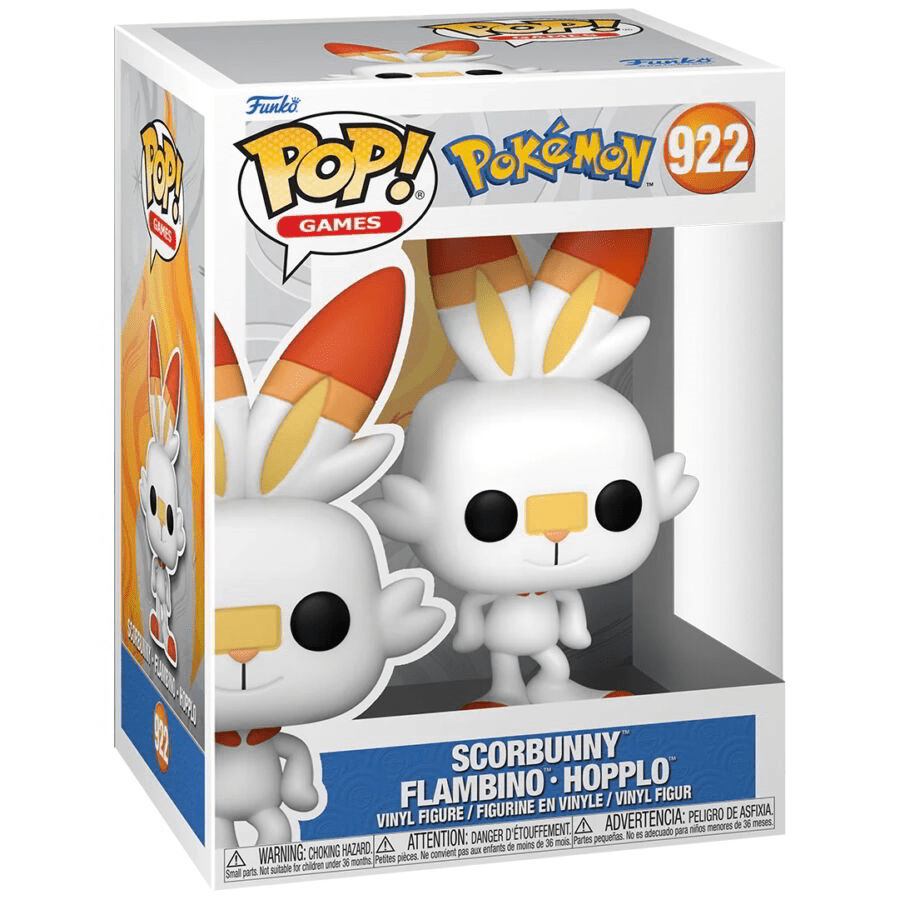 Funko POP! Games Pokémon - Scorbunny figura - hausofthreads