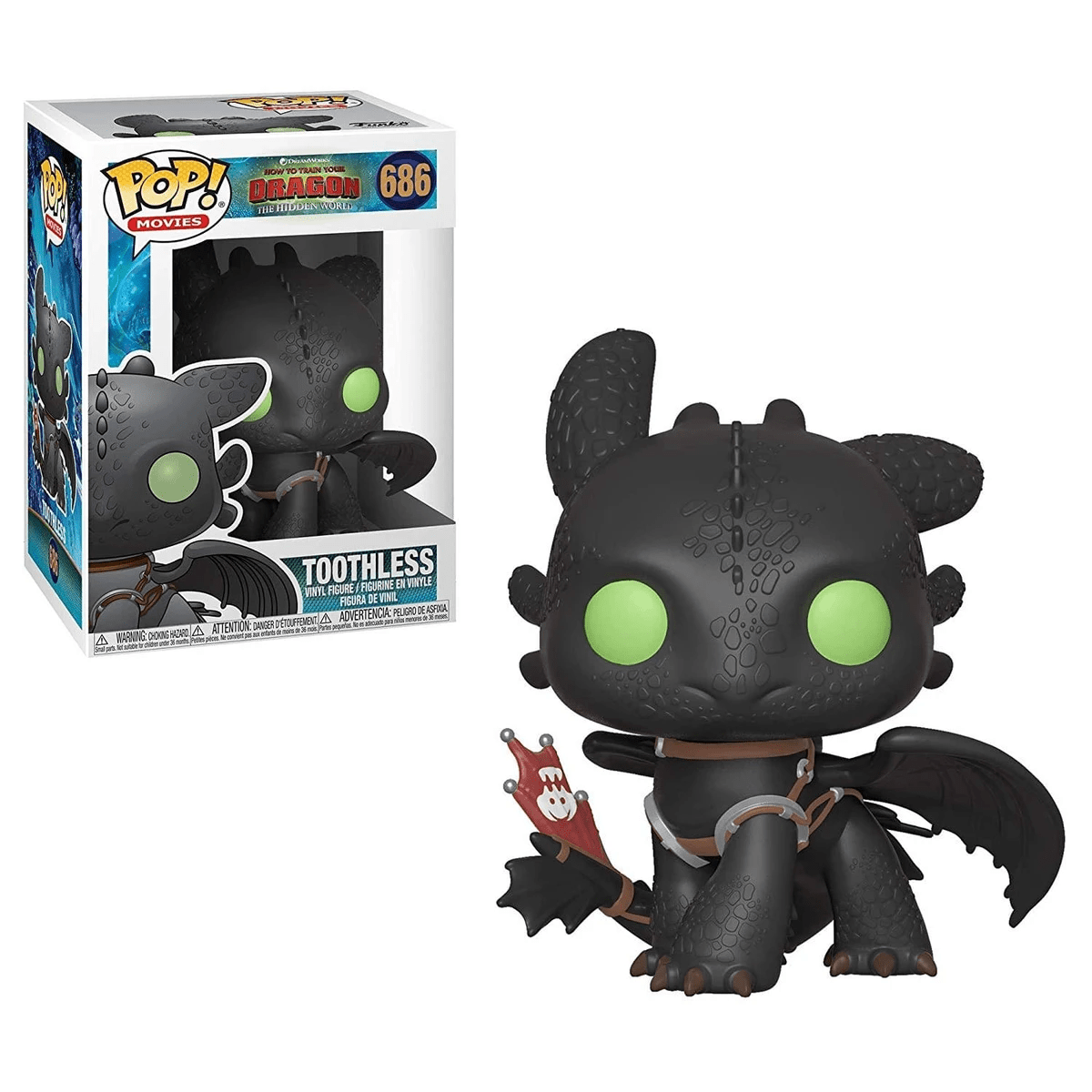 Funko POP! Így neveld a sárkányodat 3 - Toothless - hausofthreads
