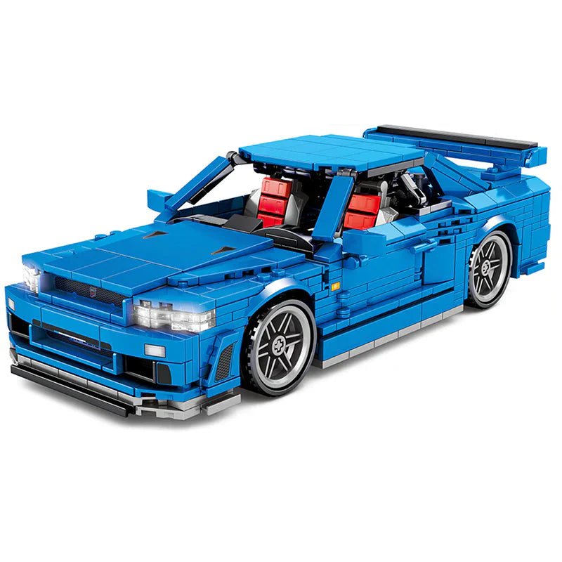Godzilla R34 GT - R | 833pcs - hausofthreads