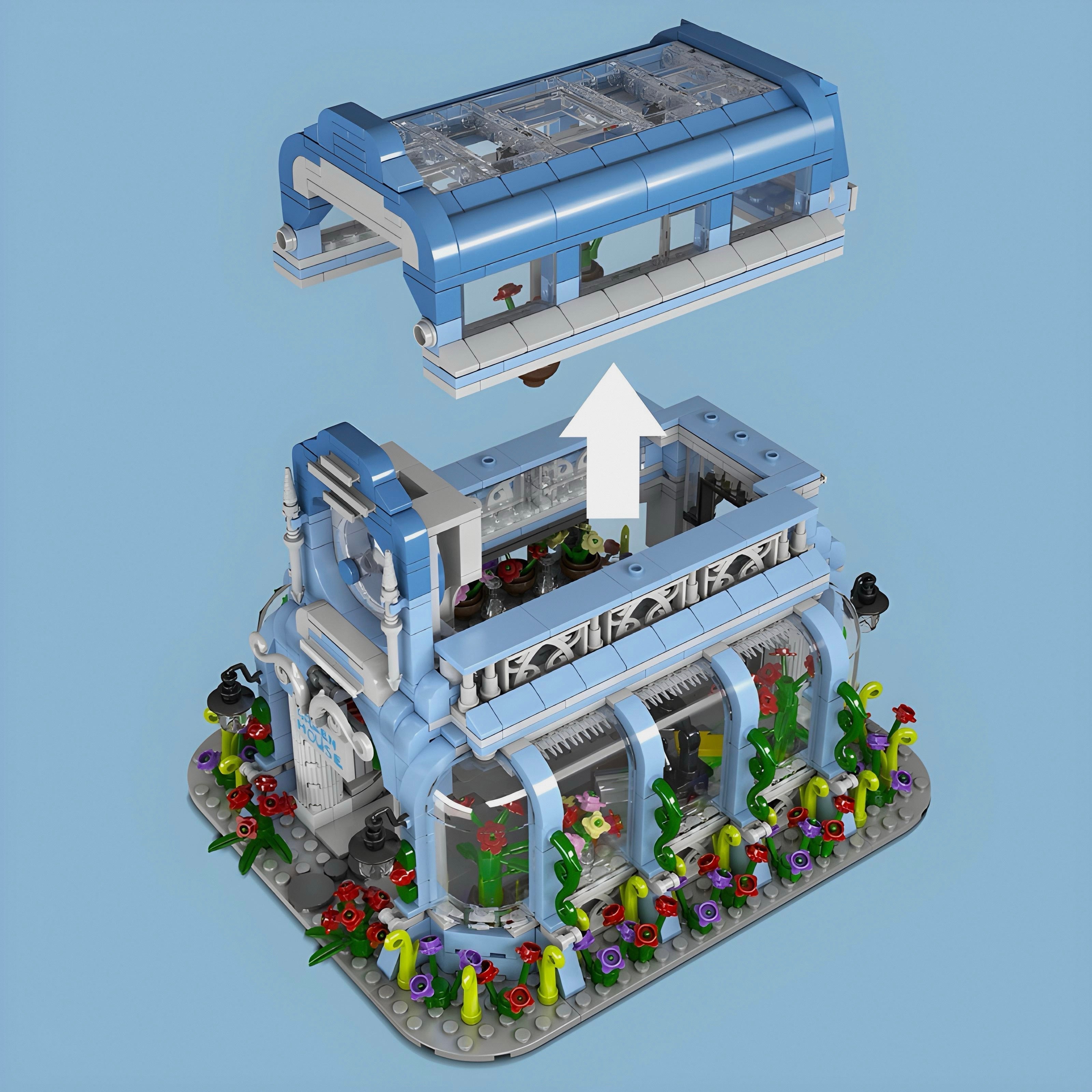 Green House | 1290pcs - hausofthreads
