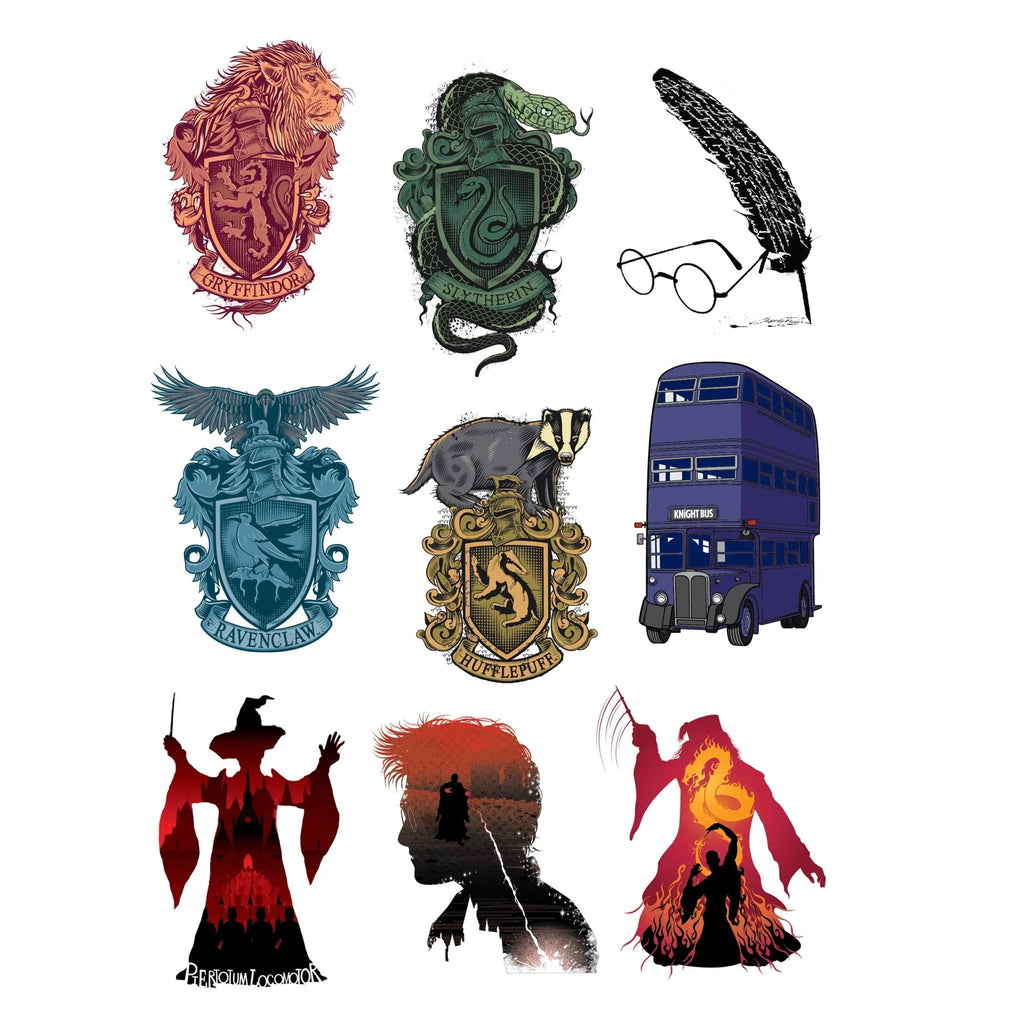 Harry Potter Sticker Set of 55 - hausofthreads