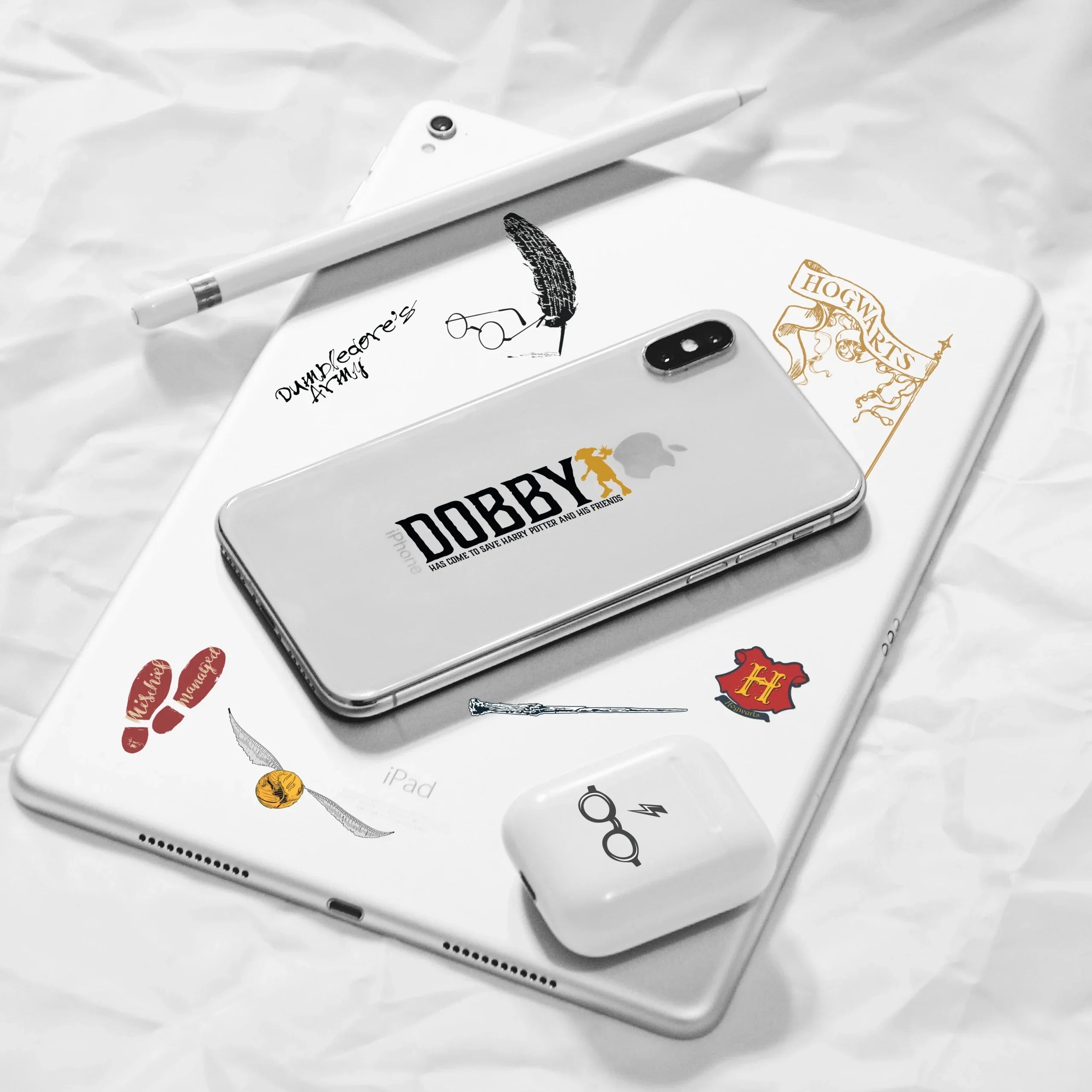 Harry Potter Sticker Set of 55 - hausofthreads