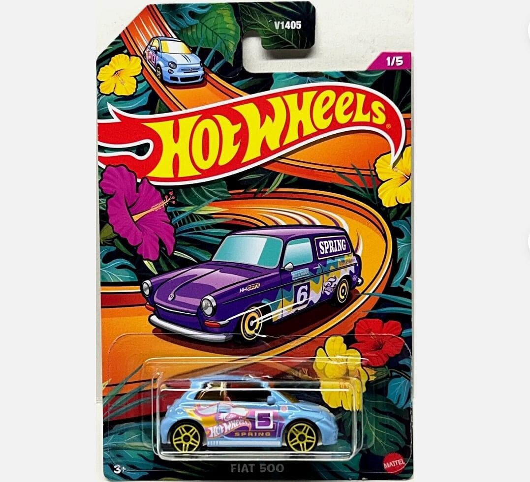 Hot Wheels 2024 Spring Fiat 500 - hausofthreads