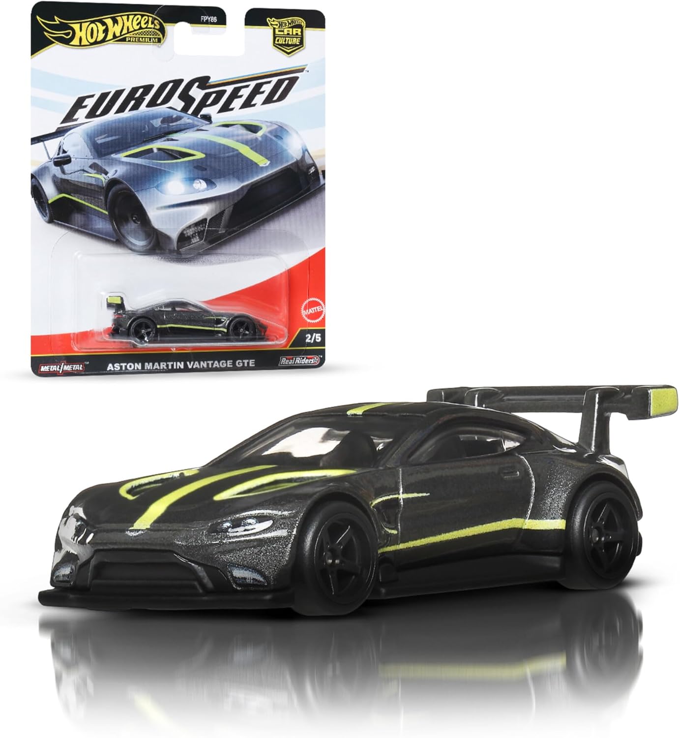 Hot Wheels - Pop Culture Euro Speed Aston Martin Vantage GTE - hausofthreads