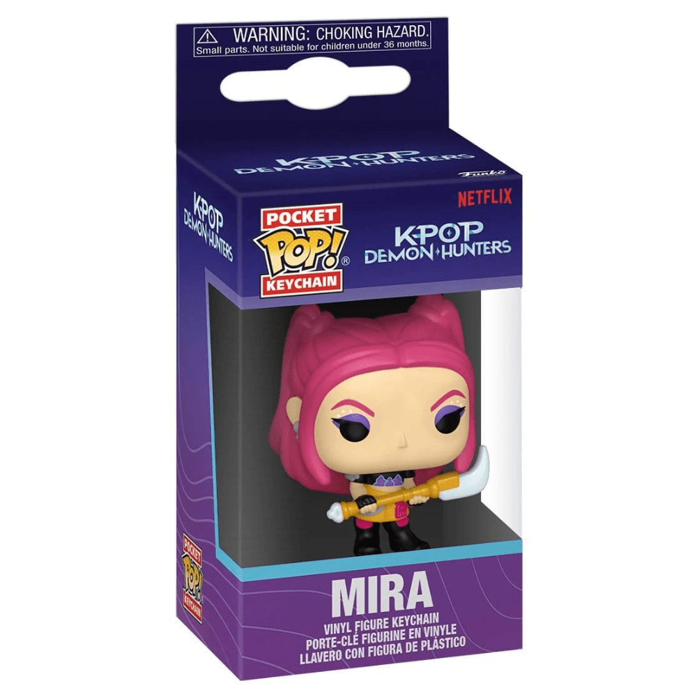 KPop Demon Hunters Funko POP! 4cm Mira Keychain - hausofthreads