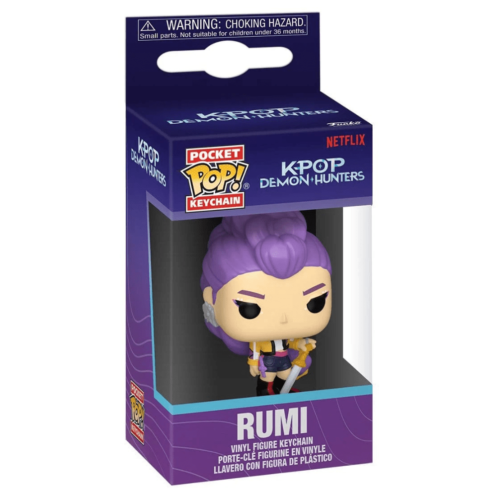 KPop Demon Hunters Funko POP! 4cm Rumi Keychain - hausofthreads